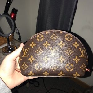 LV makeup bag
